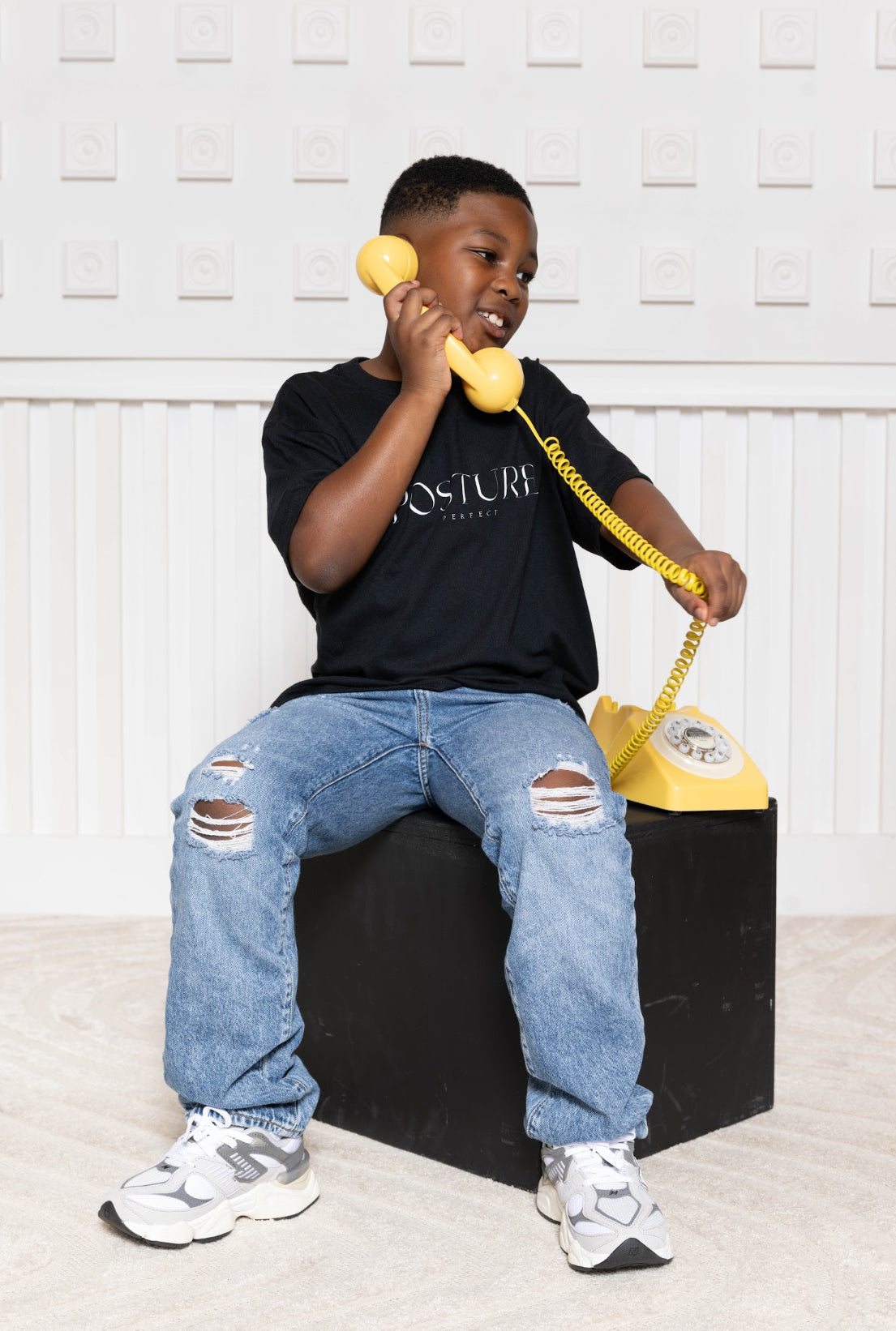 Kids Everyday Essential Tee (Black)