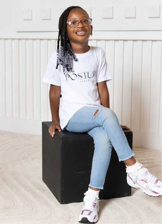 Kids Everyday Essential Tee (White)